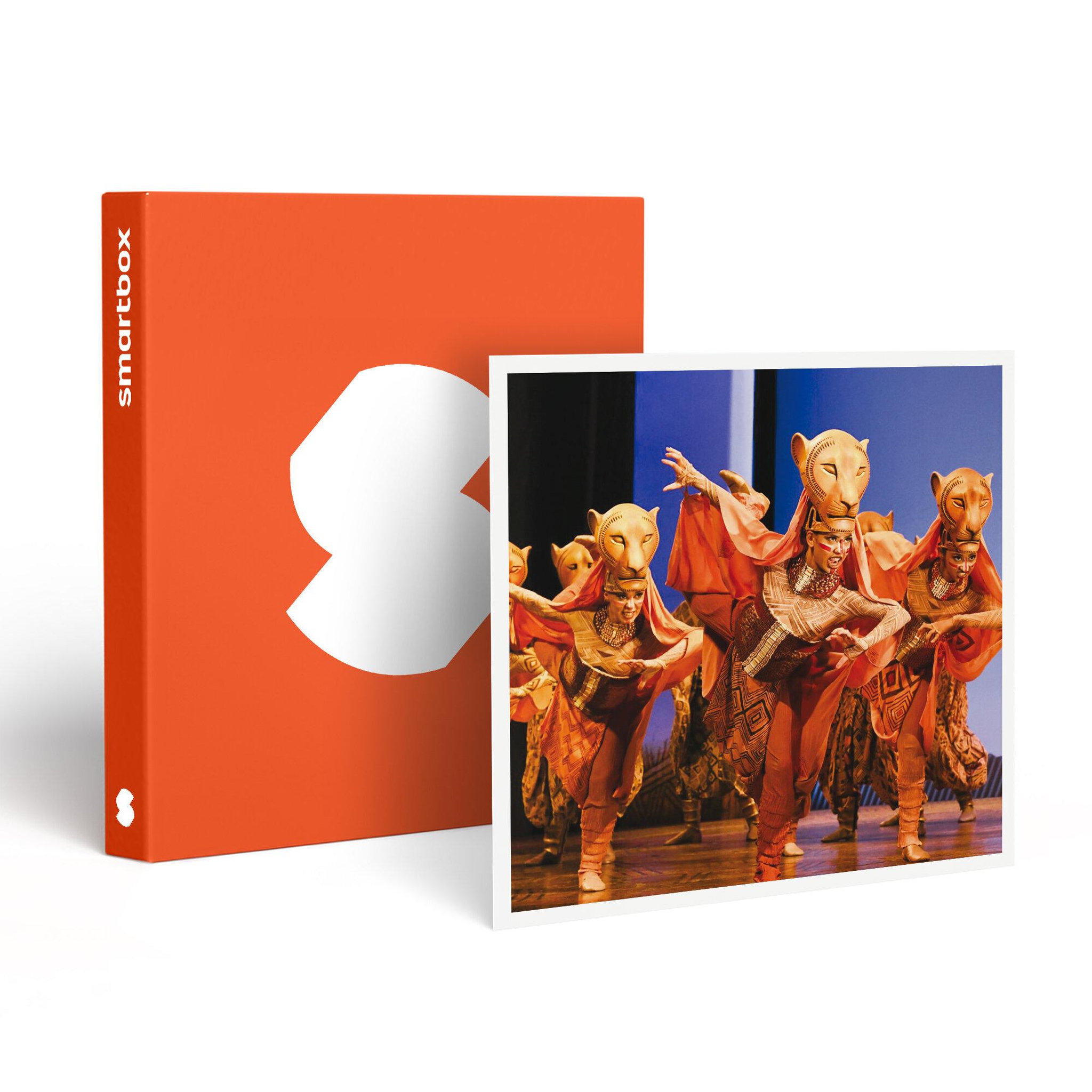 Smartbox Le Roi Lion en duo : billets pour la comédie musicale au Théatre Mogador à Paris - Coffret Cadeau Multi-thèmes