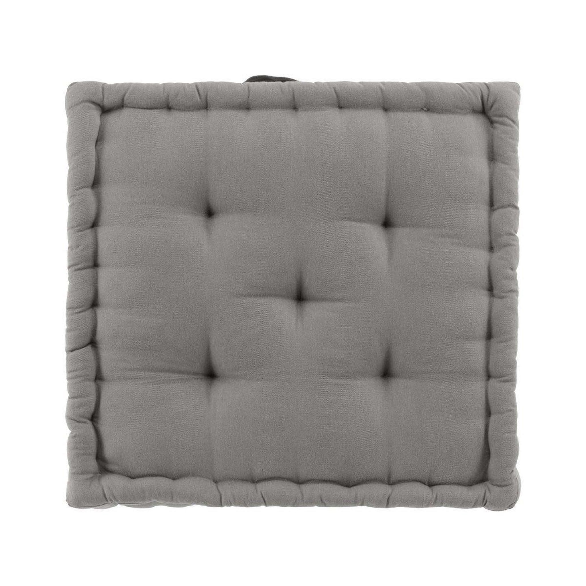 Douceur d'Intérieur Coussin de Sol  Twily  50x50cm Gris