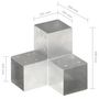 Voir la diapositive 5 : VIDAXL Connecteur de poteau Forme en Y Metal galvanise 101x101 mm