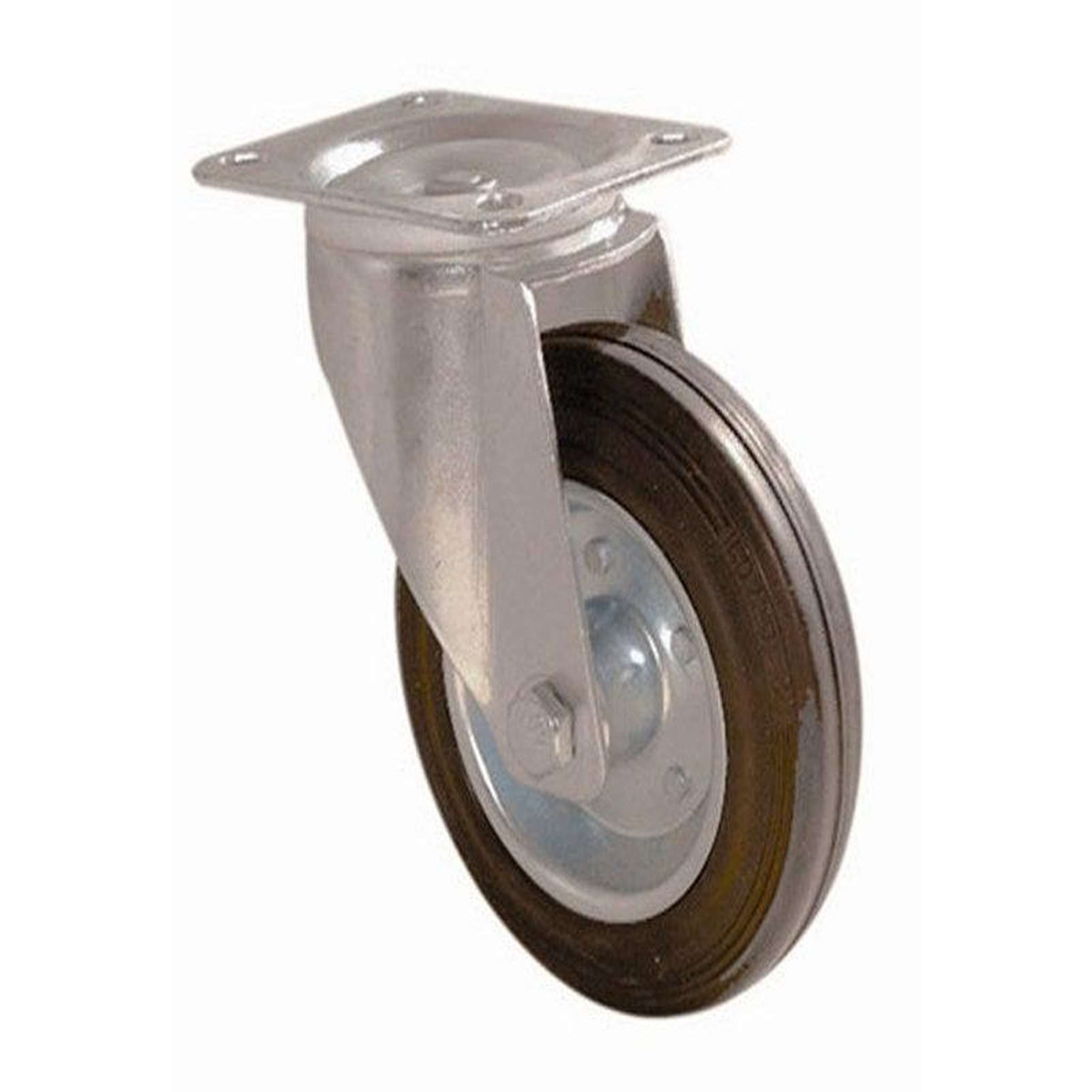 GUITEL POINT M Roulette Pivotante À Platine, Diam.160 Mm