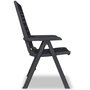 Voir la diapositive 4 : VIDAXL Chaises inclinables de jardin lot de 2 Plastique Anthracite
