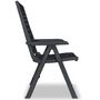 Voir la diapositive 4 : VIDAXL Chaises inclinables de jardin lot de 2 Plastique Anthracite