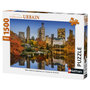 Voir la diapositive 1 : NATHAN Puzzle 1500 pièces New York en automne