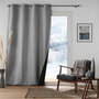 Voir la diapositive 5 : Paris Prix Rideau Isolant Thermique  Polarine  140x260cm Gris