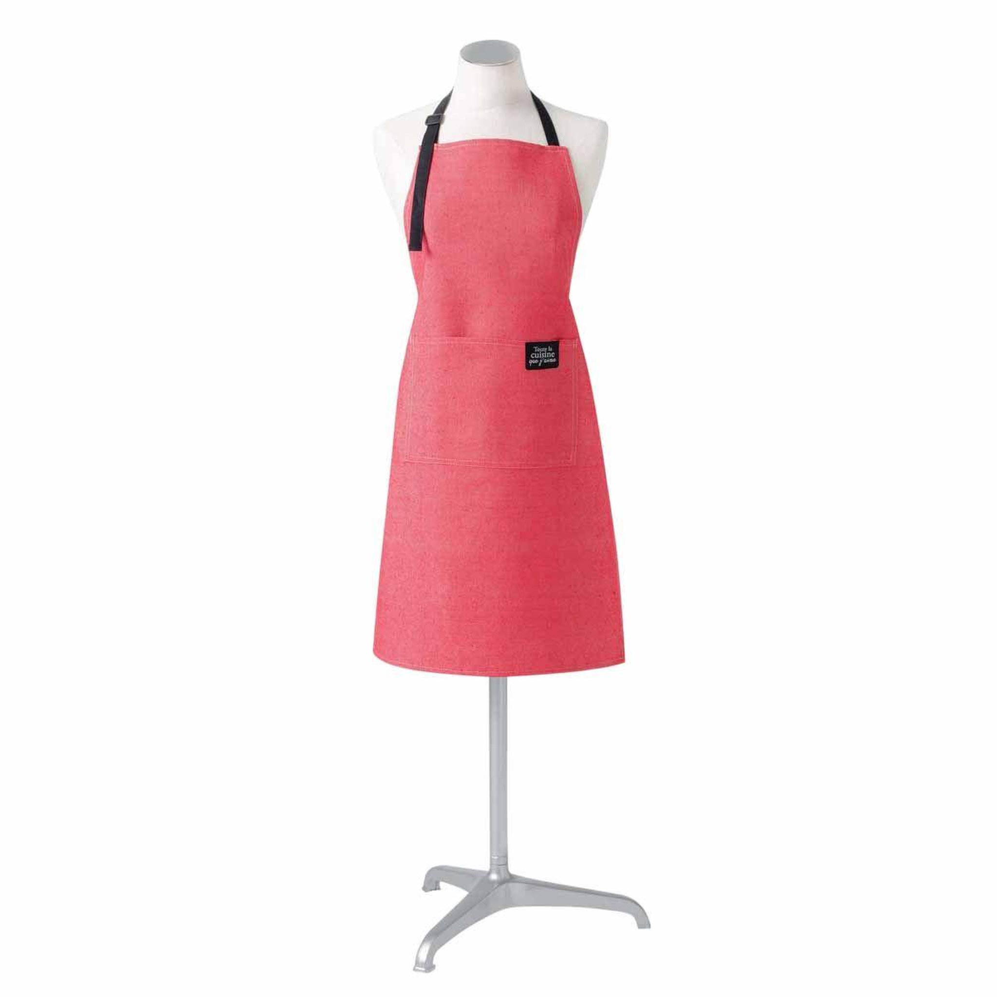 Douceur d'Intérieur Tablier de cuisine  harold  84cm rouge