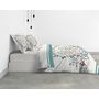 Voir la diapositive 3 : Les Ateliers du Linge Parure housse de couette 100% coton 47 fils/cm2 -capucine