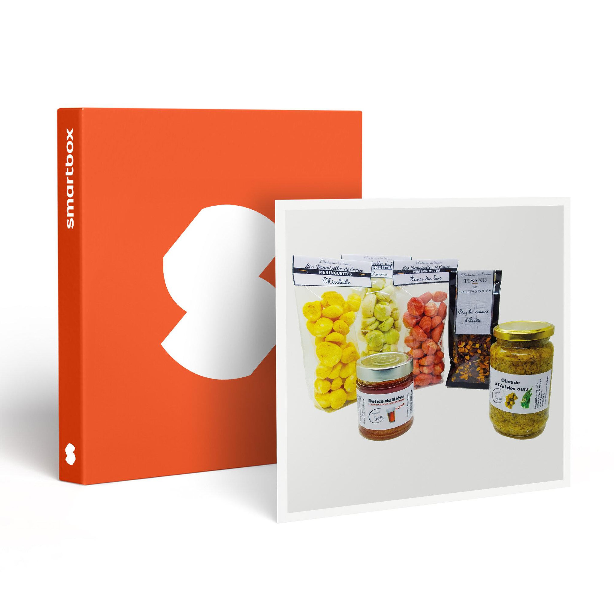 Smartbox Assortiment de spécialités artisanales sucrées et salées de la creuse - coffret cadeau gastronomie