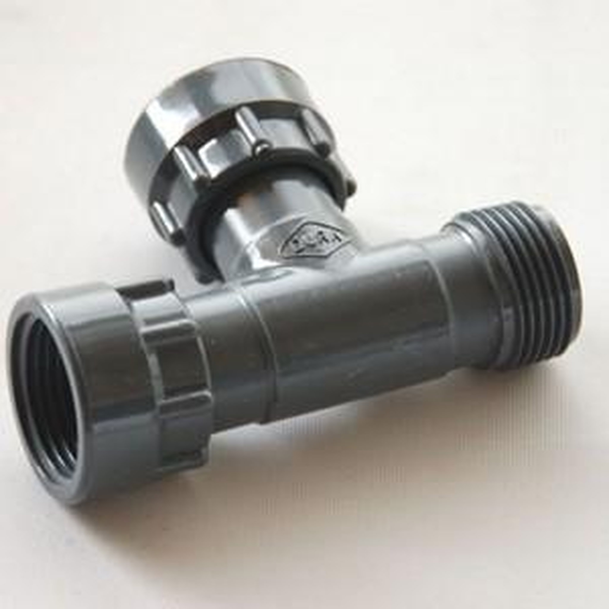 CENTRALE BRICO Té union PVC - 1  Mâle x 1  Femelle x 1  Femelle
