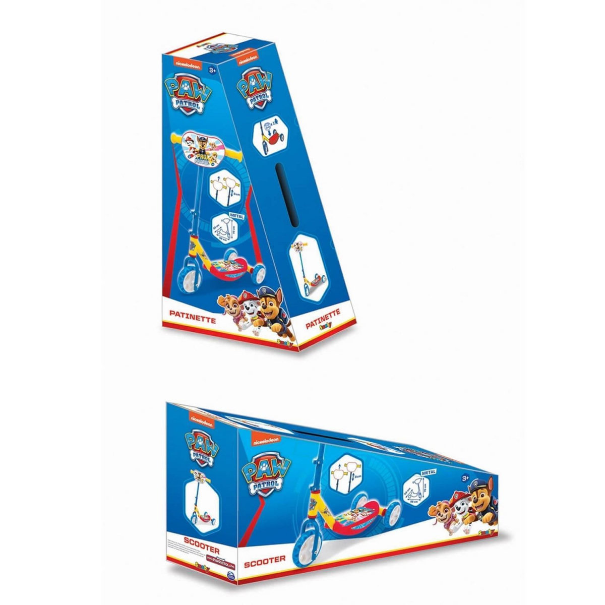 SMOBY Patinette 3 roues Pat'Patrouille (Paw Patrol)