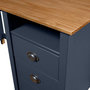 Voir la diapositive 4 : VIDAXL Bureau Hill Gris 150x50x74 cm Bois de pin solide