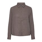 Pieces Chemise  Femme Pieces Kappel. Coloris disponibles : Marron