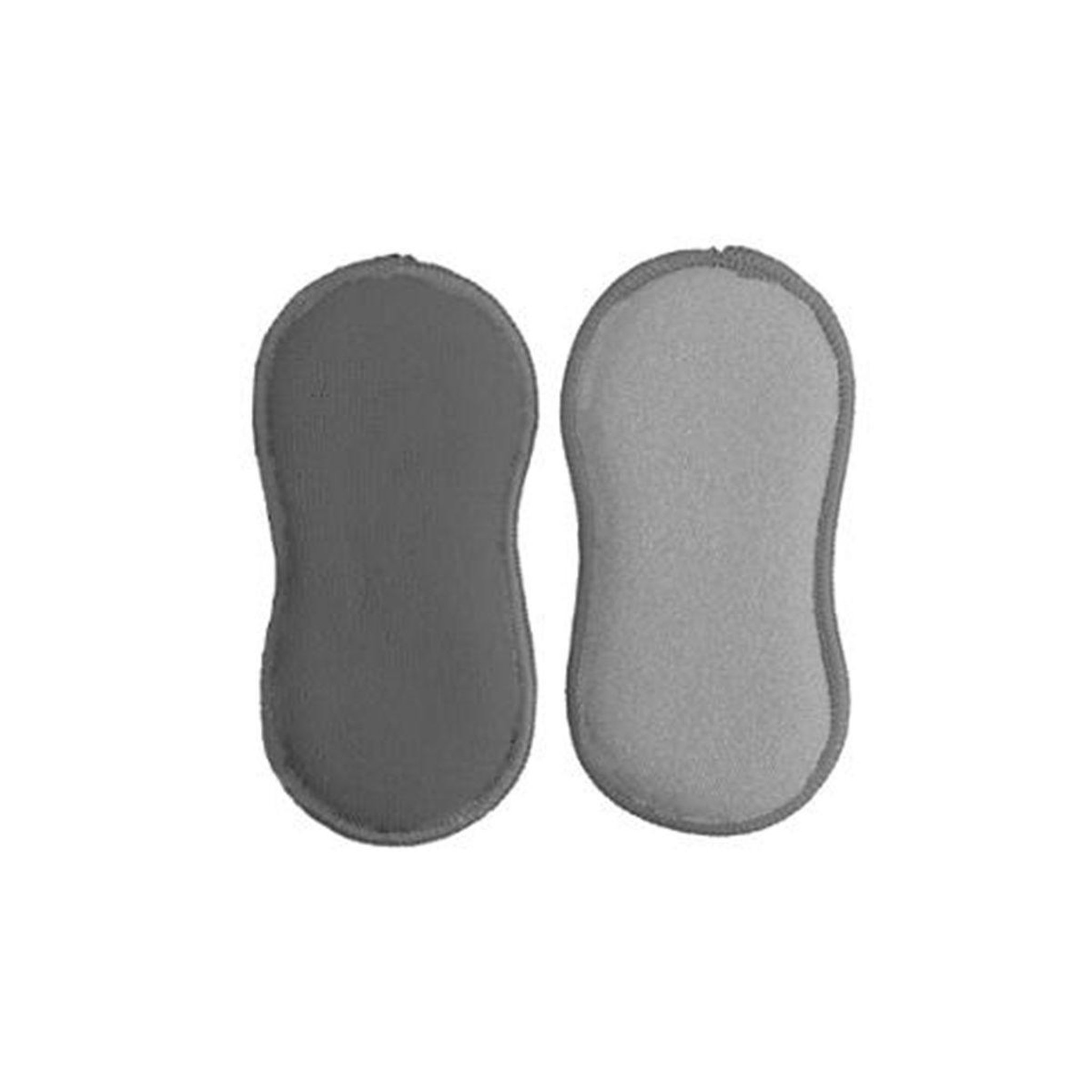 FIVE Lot de 3 éponges 2 faces  micro  18cm gris