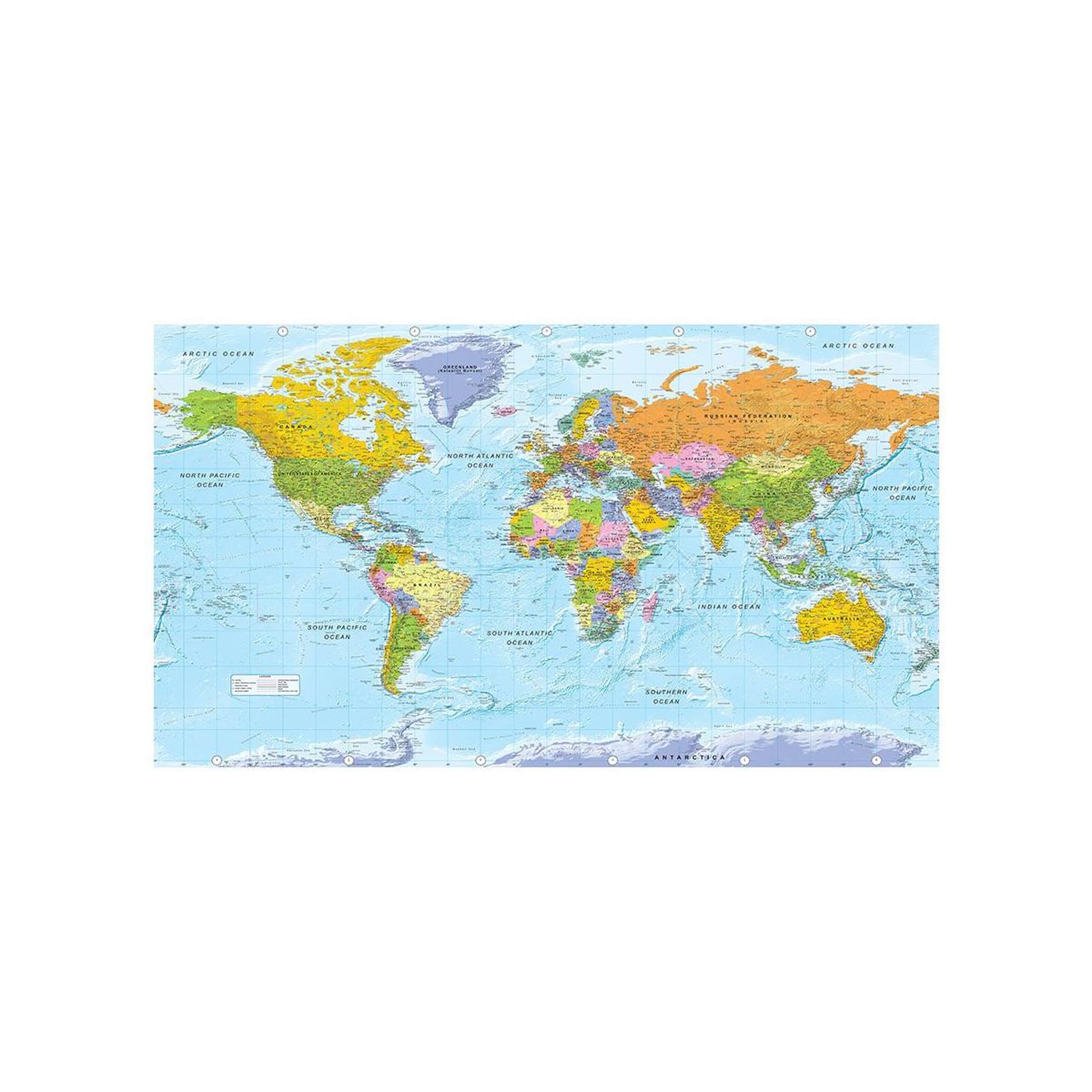 Voir la diapositive 2 : Paris Prix Papier peint xxl  orbis terrarum ii  280x500cm