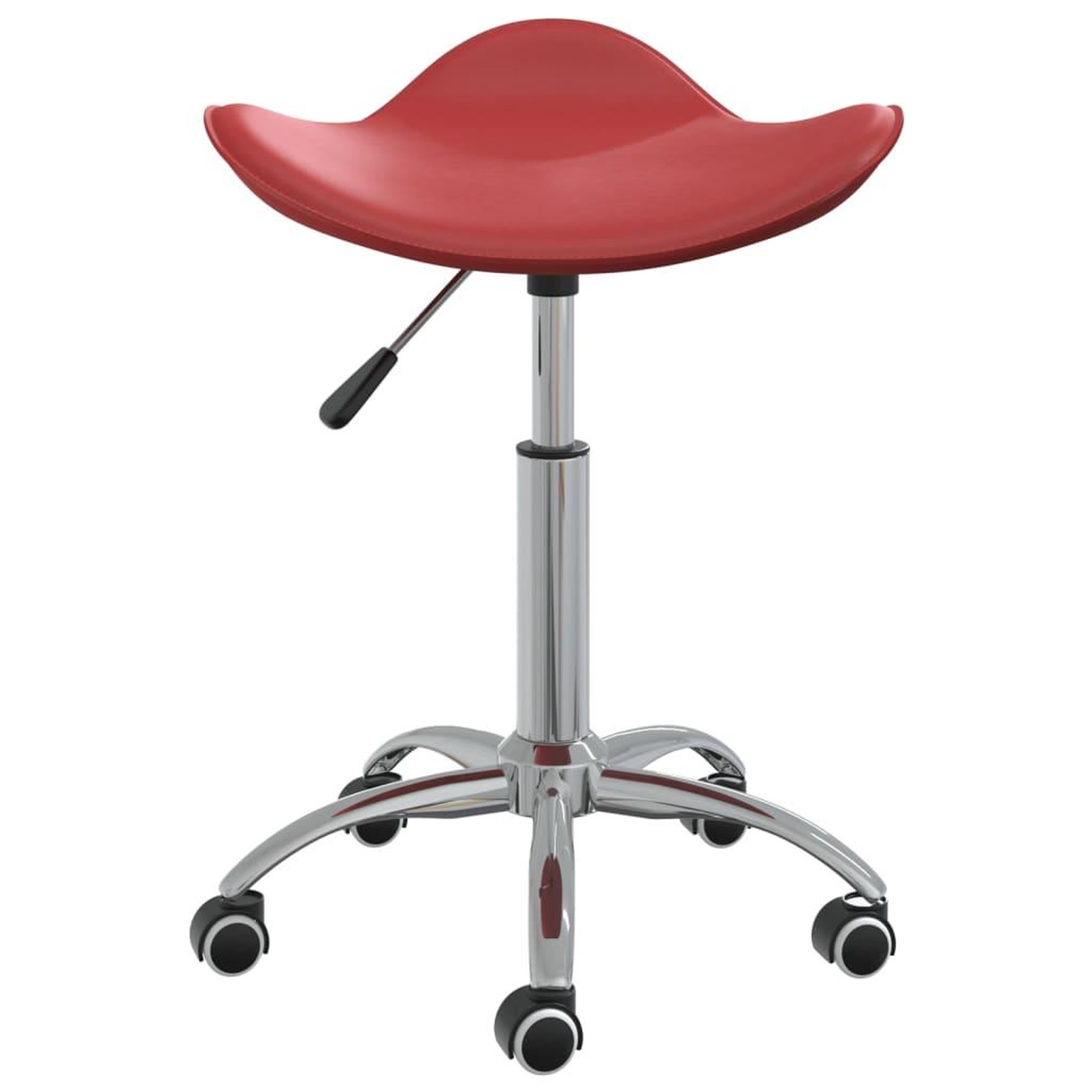 Voir la diapositive 2 : VIDAXL Chaise de bureau Rouge bordeaux Similicuir