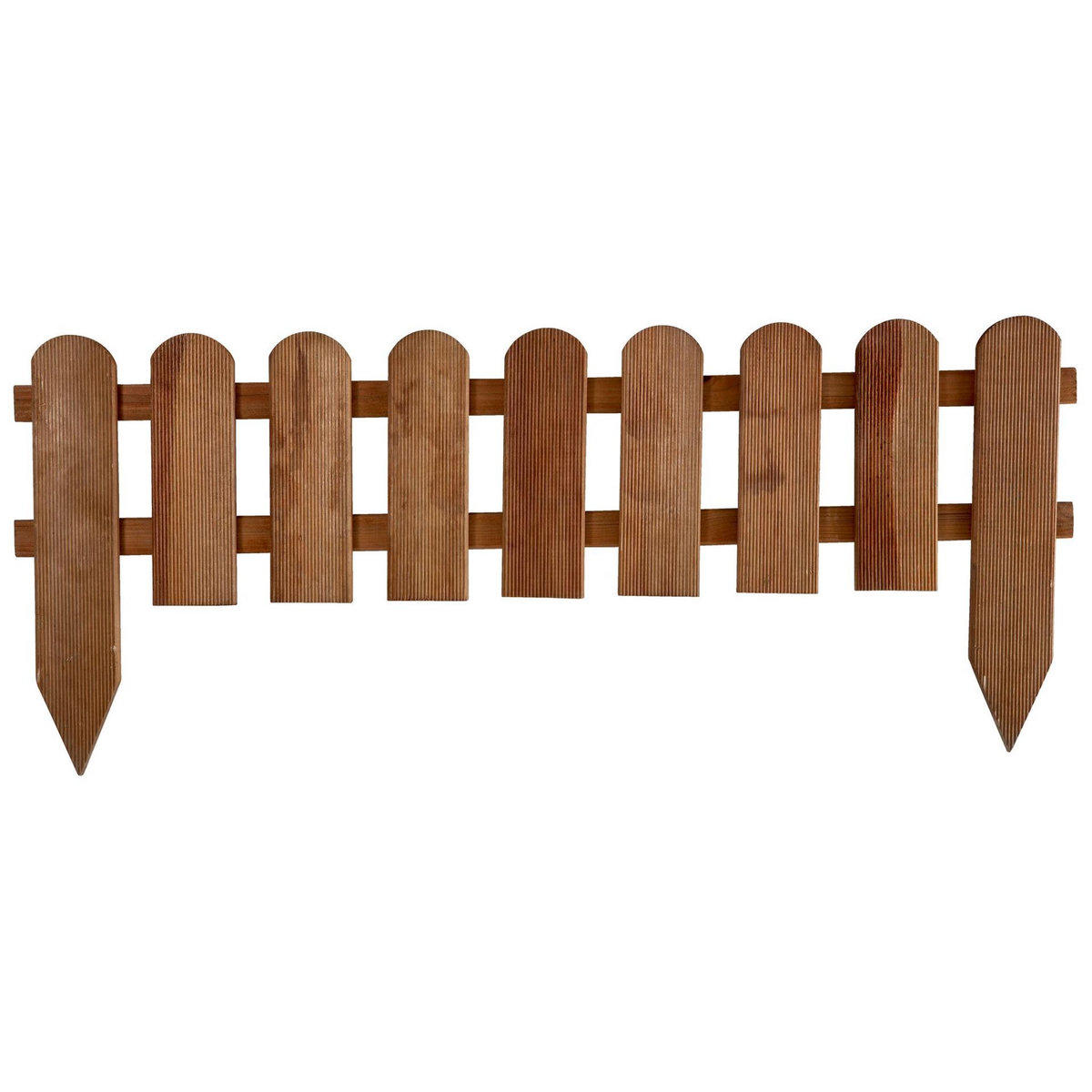 CENTRALE BRICO Bordure à planter Panama bois marron, H.45 x L.110 cm