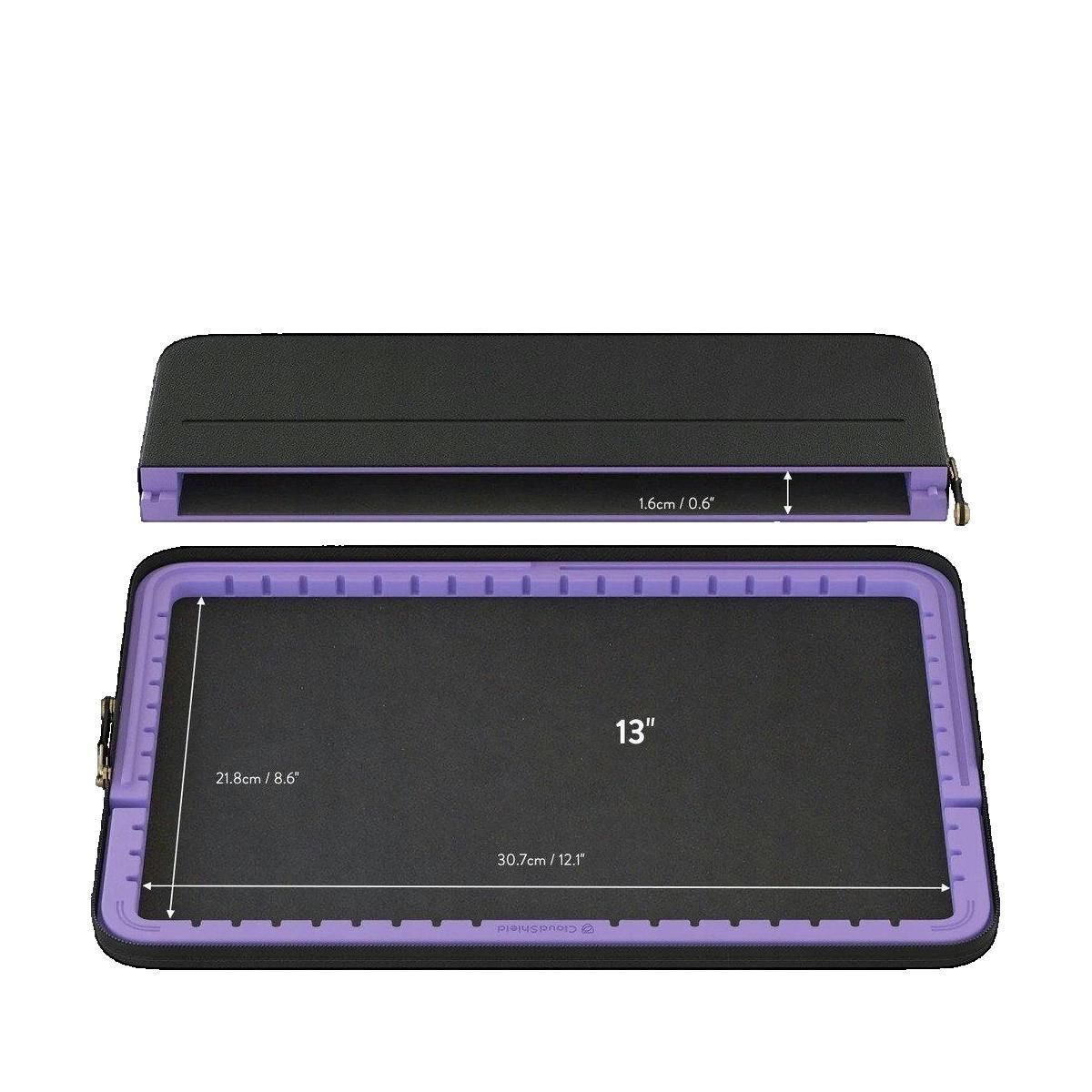 BURGAUD Housse ordinateur Burga Burga en cuir saffiano vegan Almond Latte