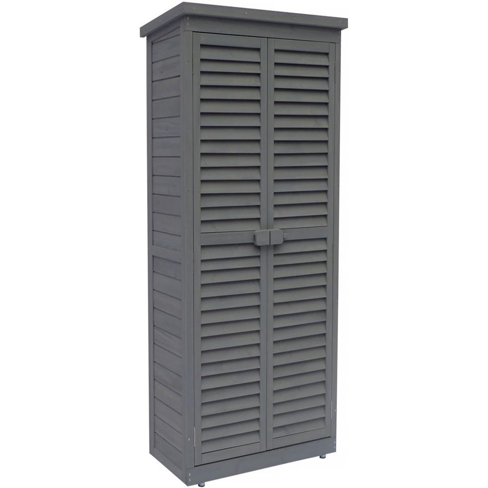 Habitat et Jardin Armoire de jardin  space  - 87 x 46.5 x 160 cm - anthracite
