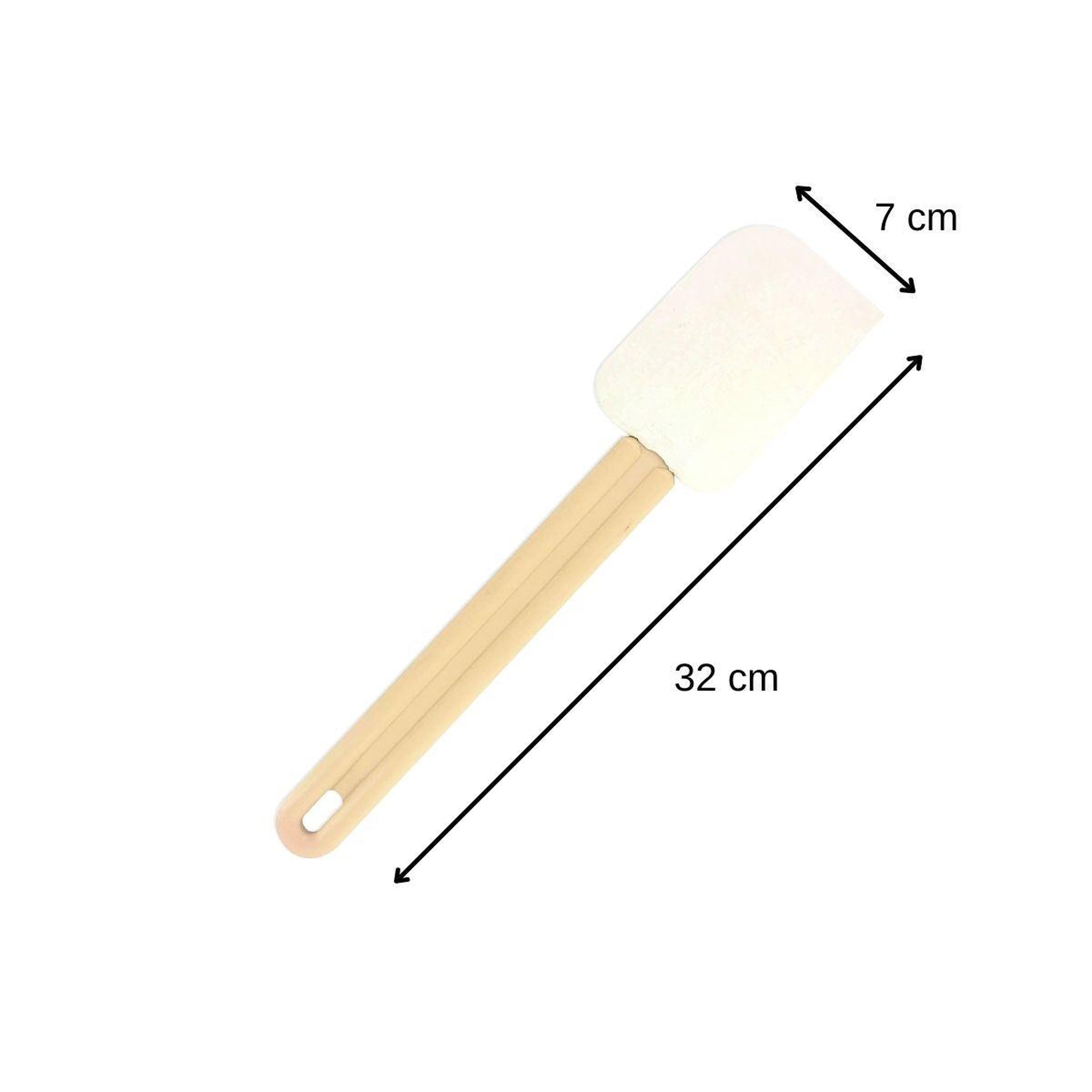 Voir la diapositive 3 : Fackelmann Ensemble de 2 maryses de pâtisserie et de cuisine manche en résine 32 cm fackelmann