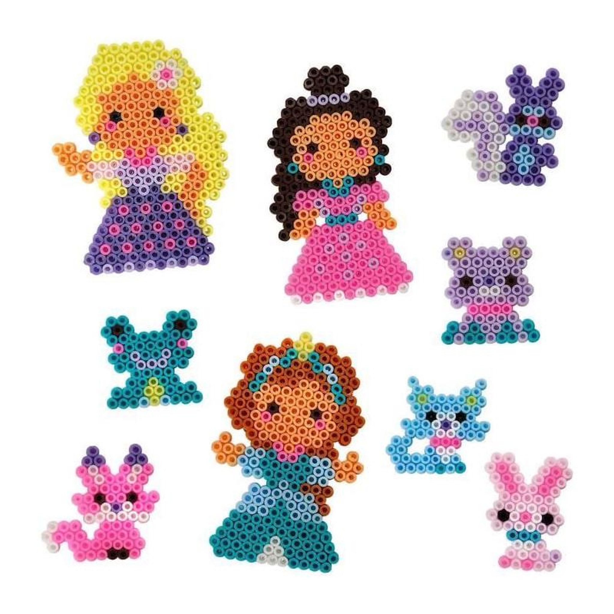 Voir la diapositive 4 : SES CREATIVE Perles a repasser - Princesses et animaux - SES CREATIVE - Crée des princesses et leurs animaux de compagnie.