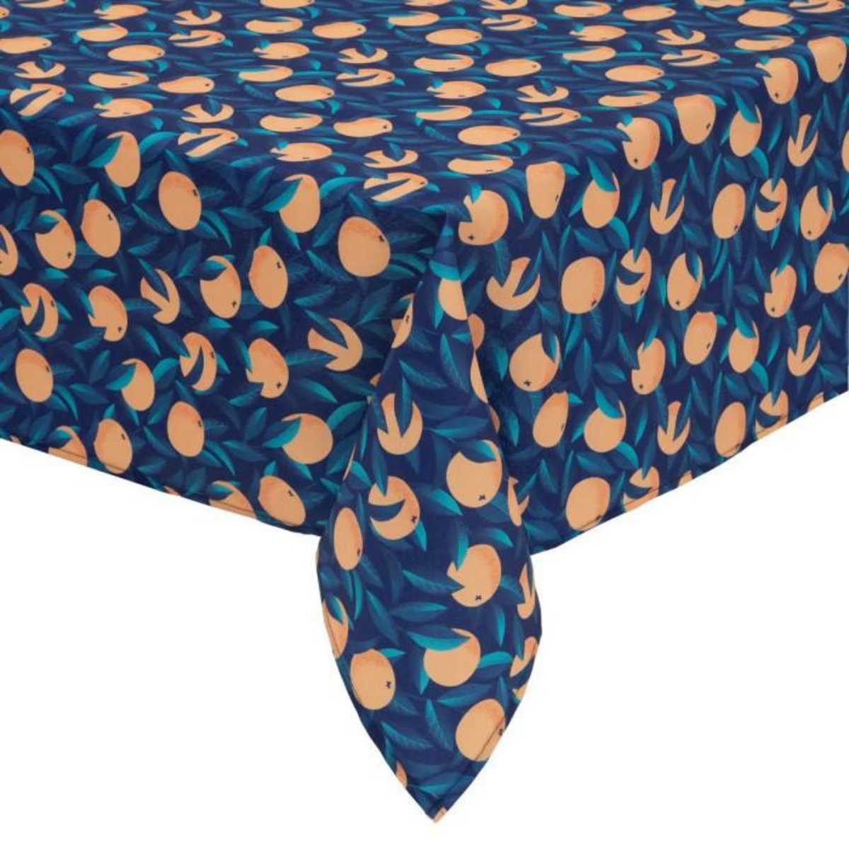 ATMOSPHERA Nappe Antitache Imprimé  Manisi  140x240cm Bleu