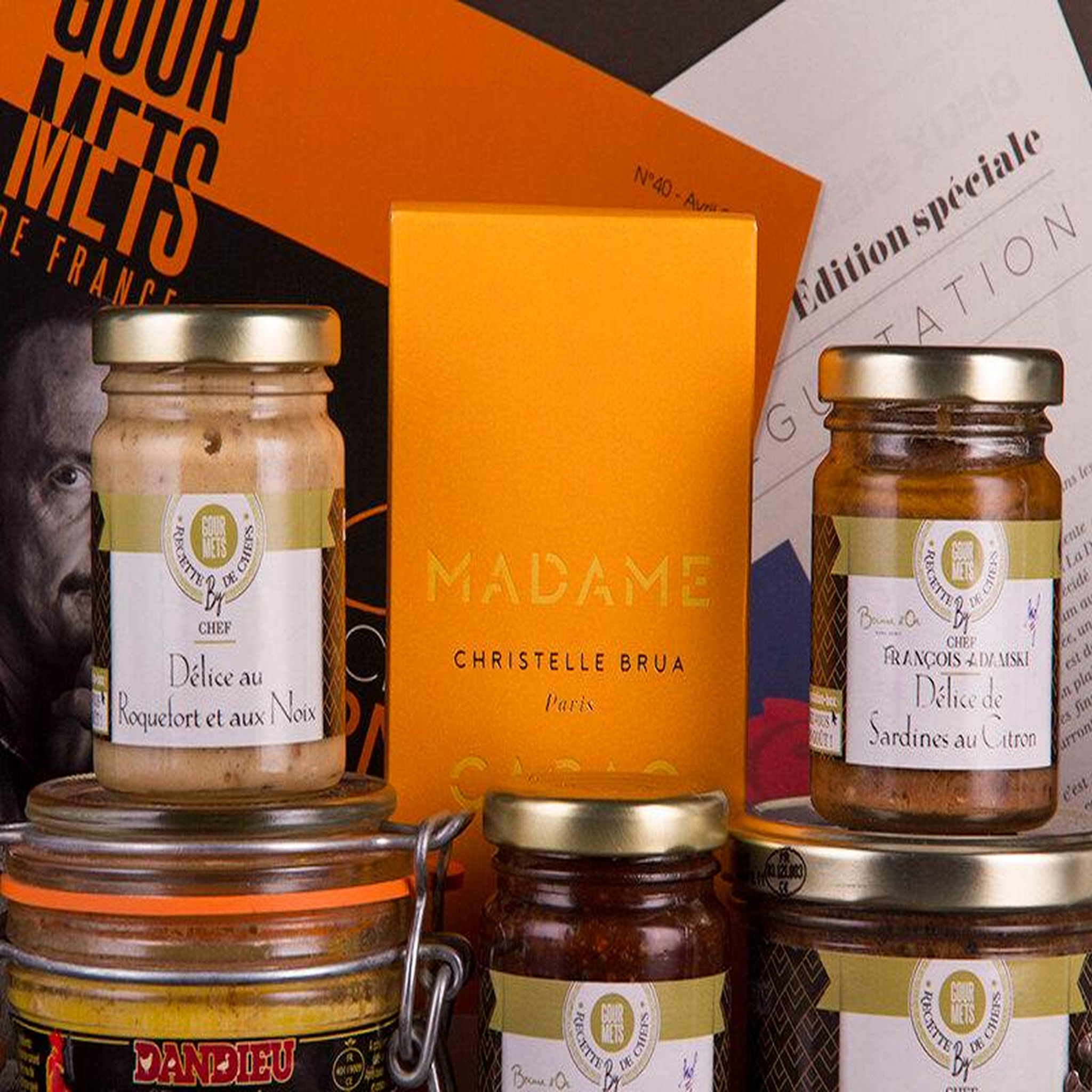 Voir la diapositive 4 : Smartbox Coffret L'Intemporelle : délices gourmet et vin livrés à domicile - Coffret Cadeau Gastronomie
