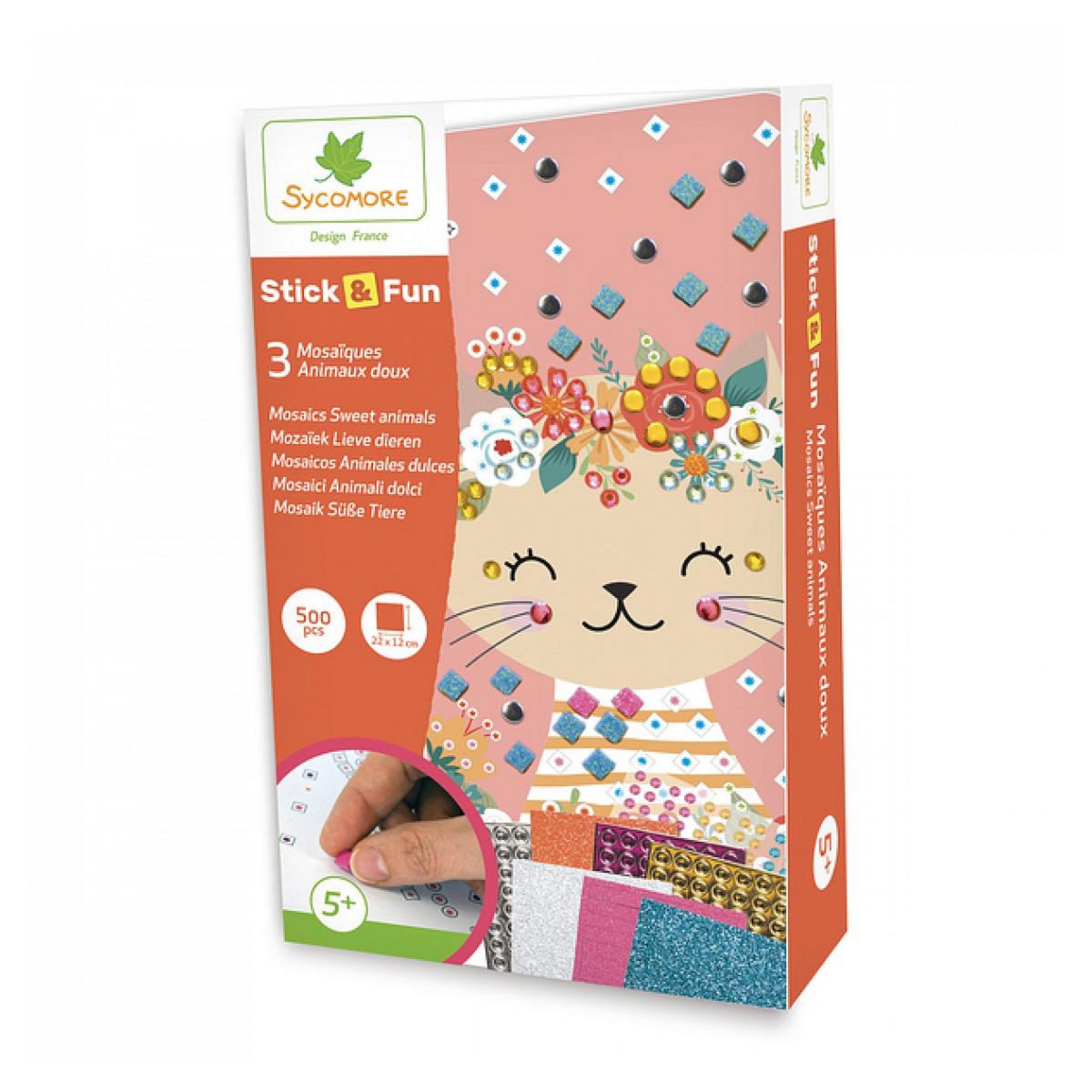 Au Sycomore Stick  and  Fun - Mosaique animaux doux