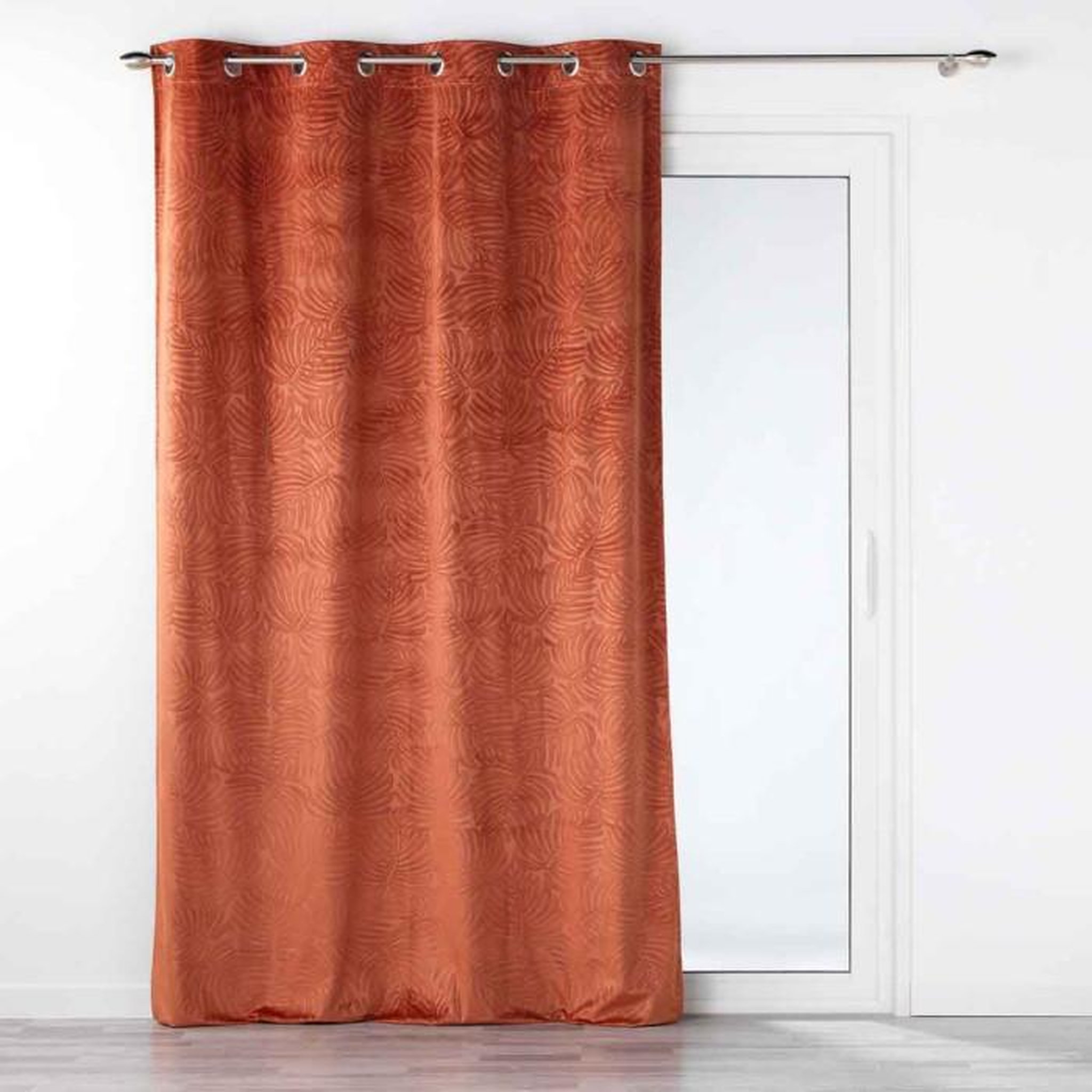 Voir la diapositive 1 : Paris Prix Rideau Occultant  Analia  140x240cm Terracotta