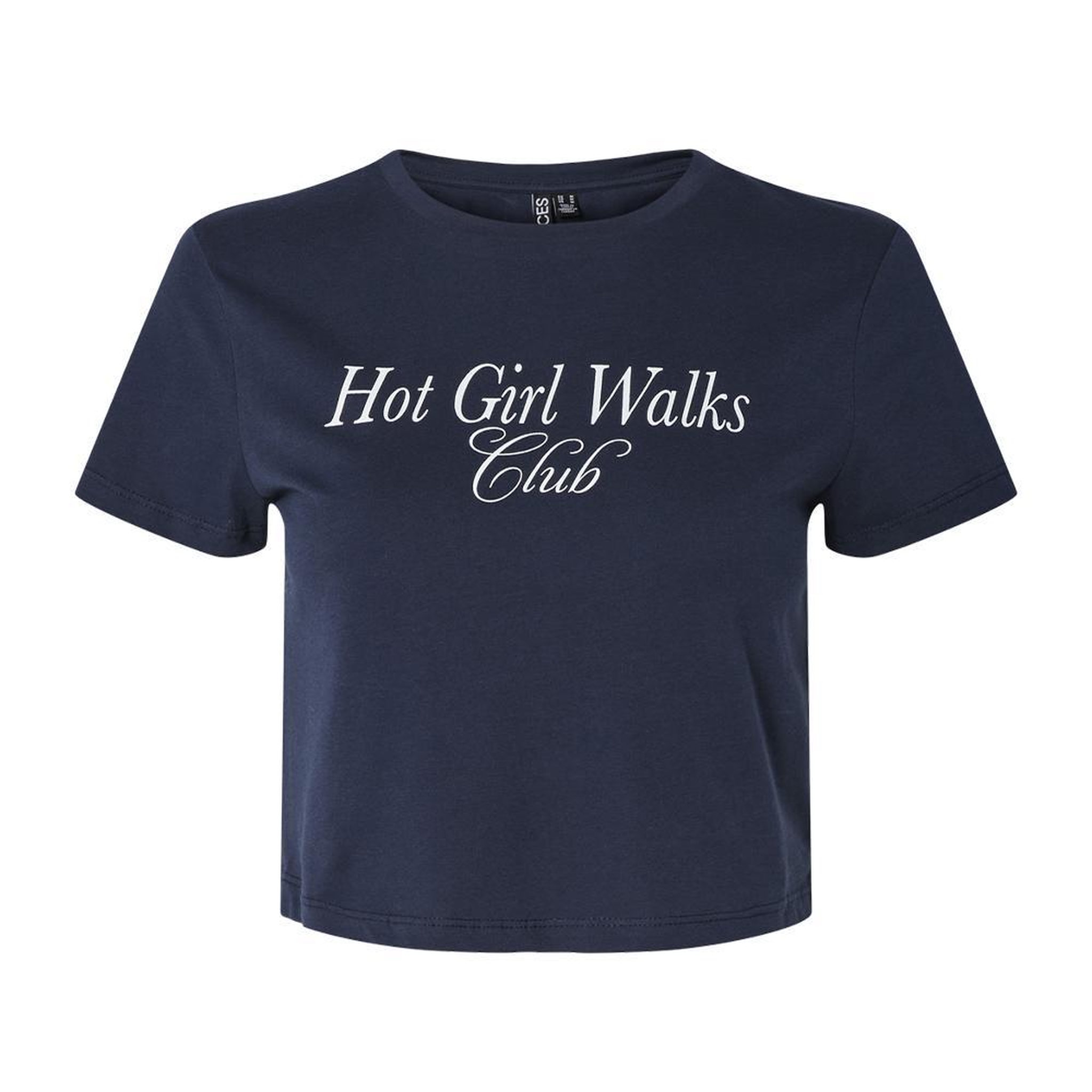 Pieces T Shirt  Femme Pieces Express. Coloris disponibles : Bleu