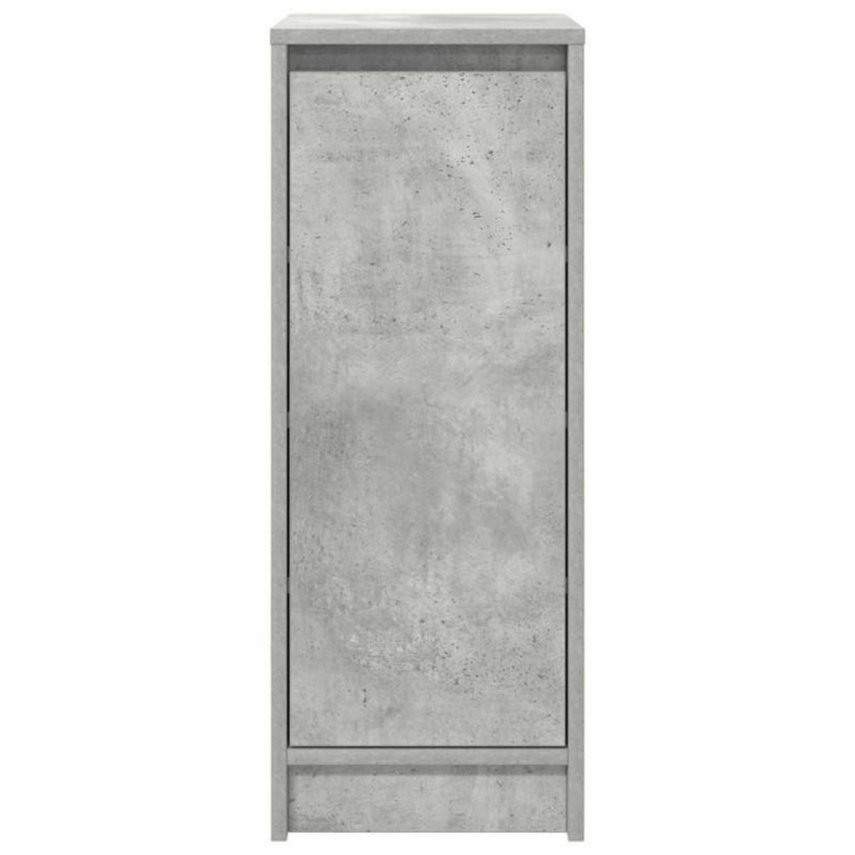 VIDAXL Armoire à chaussures gris béton 29,5x34x76 cm bois d ingénierie