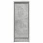Voir la diapositive 6 : VIDAXL Armoire à chaussures gris béton 29,5x34x76 cm bois d ingénierie