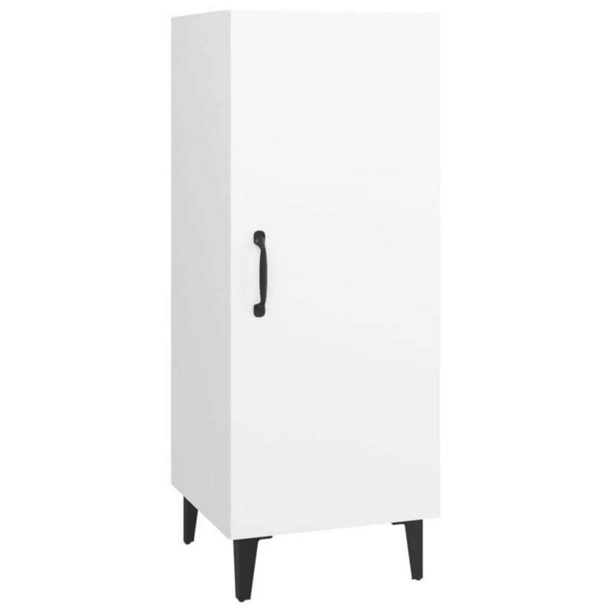 VIDAXL Buffet Blanc 34,5x34x90 cm Bois d ingénierie