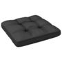 Voir la diapositive 5 : VIDAXL Salon de jardin 9 pcs avec coussins anthracite Pin massif