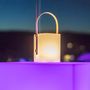 Voir la diapositive 4 : Lumisky Lanterne sans fil LED multicolore TIKY Bois Bambou H27CM