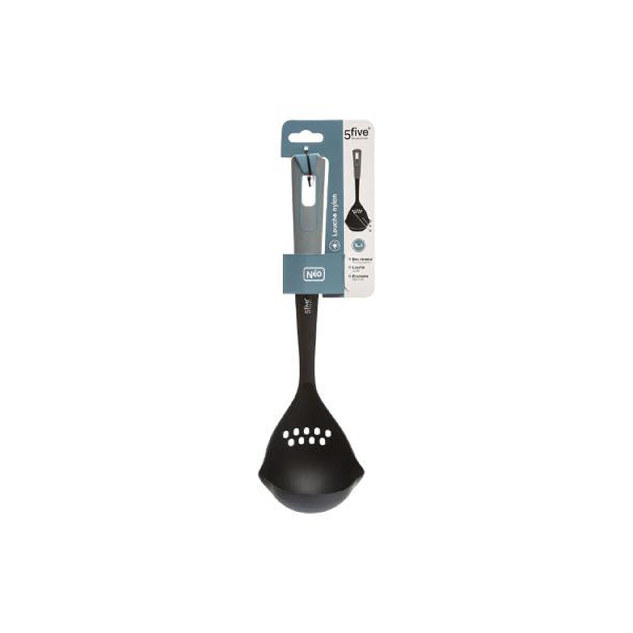 Voir la diapositive 5 : FIVE Louche en nylon  neo  34cm gris