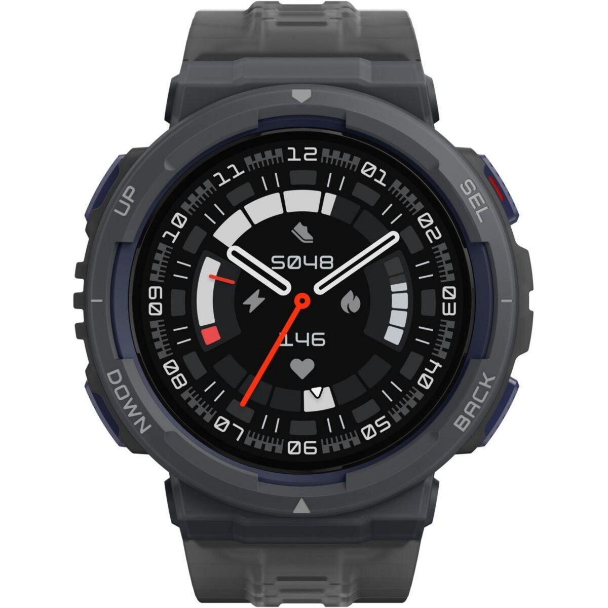 AMAZFIT Montre sport Active Edge Midnight Pulse