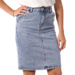 MONDAY PREMIUM Jupe  Femme Monday Premium  ight Blue Monday. Coloris disponibles : Bleu