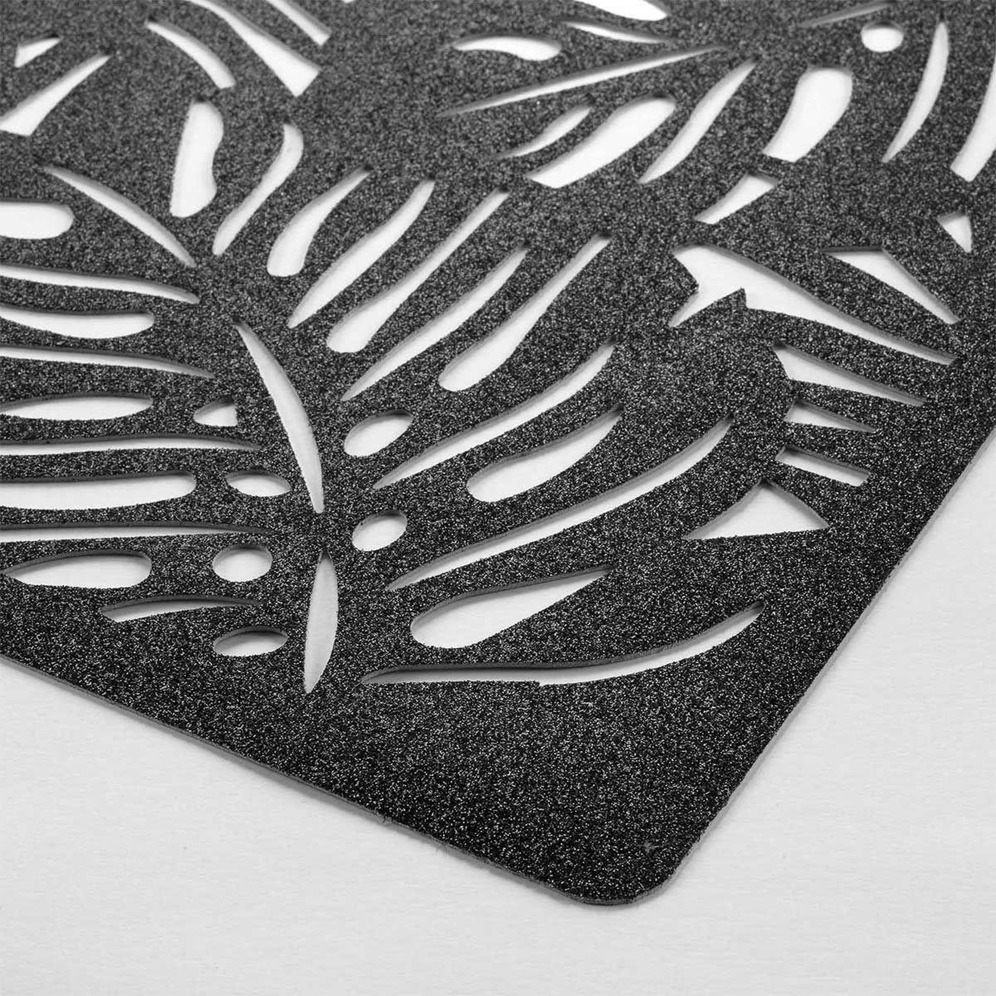 Voir la diapositive 2 : Douceur d'Intérieur Set de table avec paillettes  lena  30x45cm noir