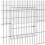 Voir la diapositive 6 : VIDAXL Cage à lapin 3 panneaux 325x109x54 cm Fer galvanisé