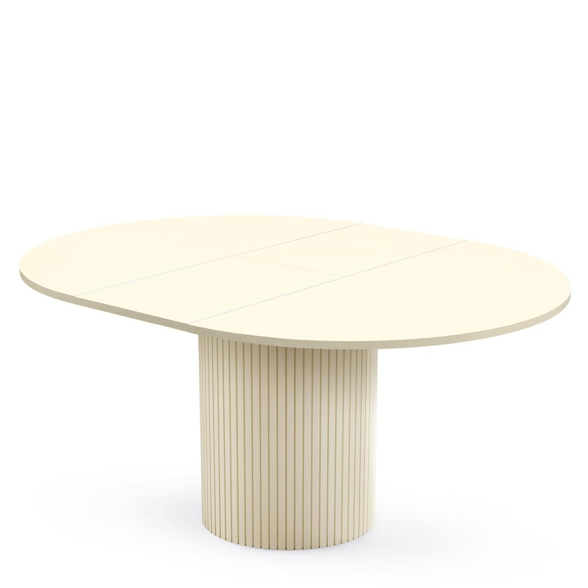 Voir la diapositive 4 : Paris Prix Table à manger extensible  toscana  120-160cm beige