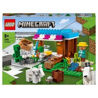 LEGO Minecraft 21245 Le refuge panda, Jouet de Maison Amovible, avec  Figurines Animaux et Squelette pas cher 