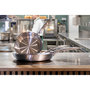Voir la diapositive 3 : MENASTYL Batterie de cuisine 2 poeles Trinox 24/28cm