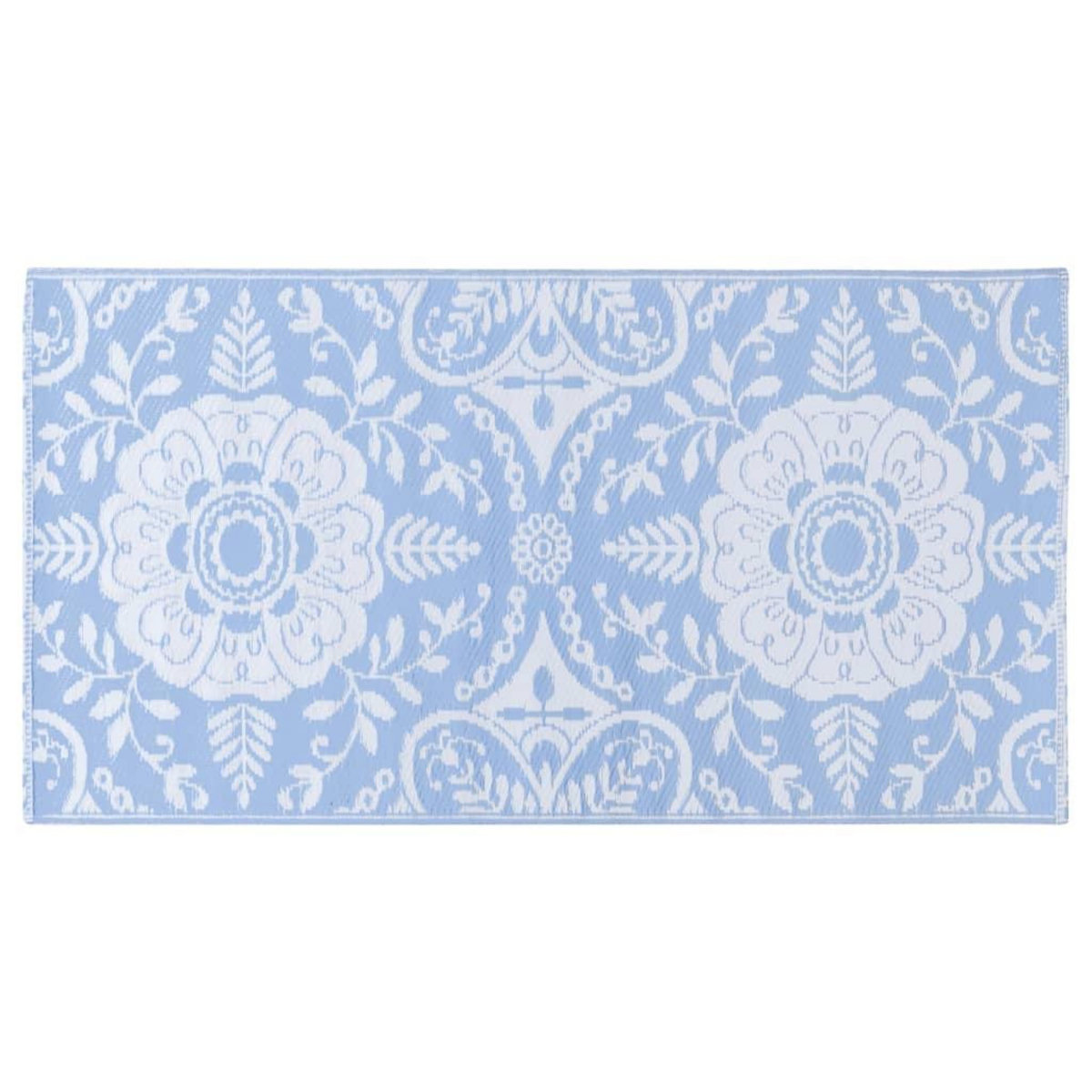 VIDAXL Tapis d'exterieur ARAKIL Bleu azure 80x150 cm PP