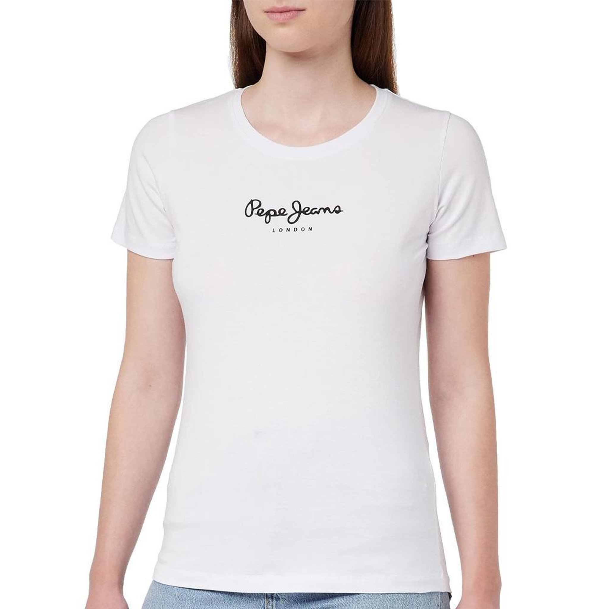 Pepe Jeans T-Shirt Blanc Femme Pepe jeans Pjl L. Coloris disponibles : Blanc