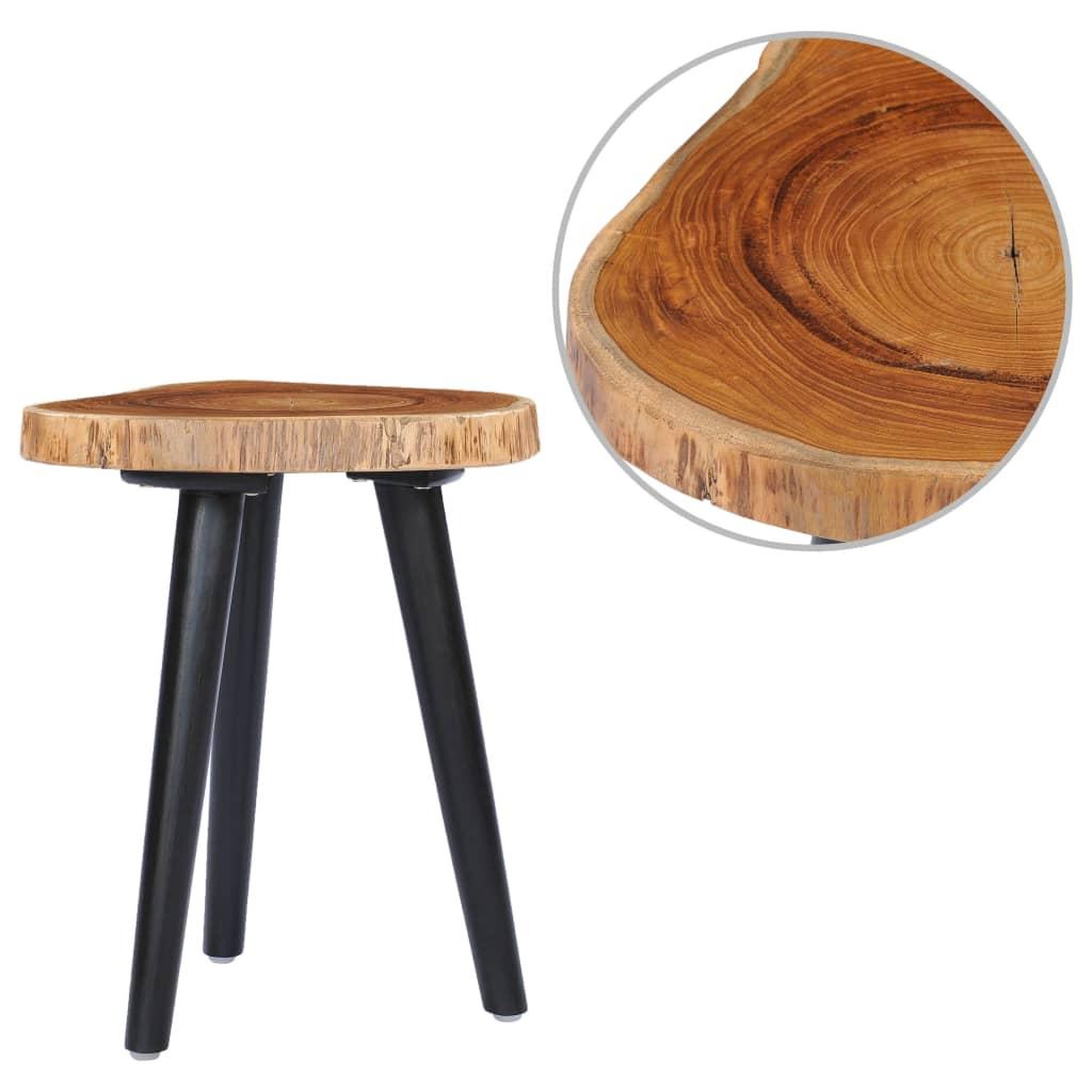 VIDAXL Table basse 40x45 cm teck solide