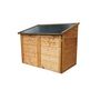 Voir la diapositive 1 : Coffre de rangement jardin bois - 1200L - TROCADERO