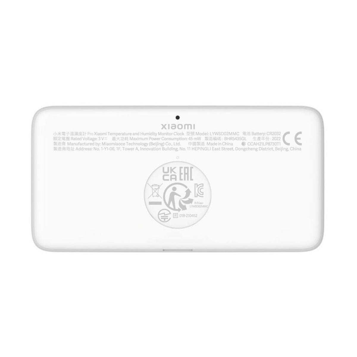 XIAOMI Capteur Temperature et humidité intérieure