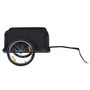 Voir la diapositive 5 : HOMCOM Remorque de transport velo cargo pliable charge max.60kg avec 4 reflecteurs et housse amovible rouge noir