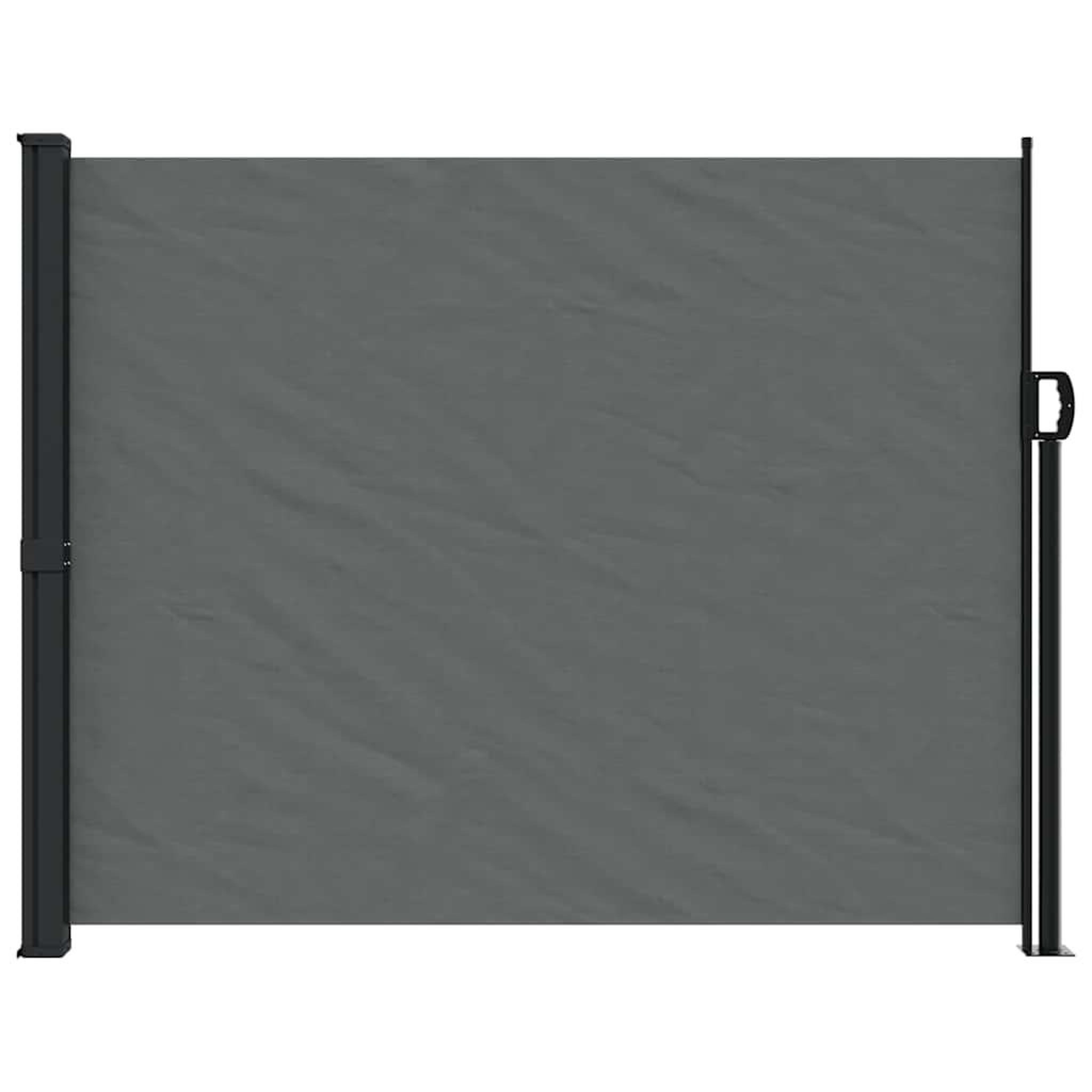 Voir la diapositive 3 : VIDAXL Auvent lateral retractable anthracite 160x500 cm