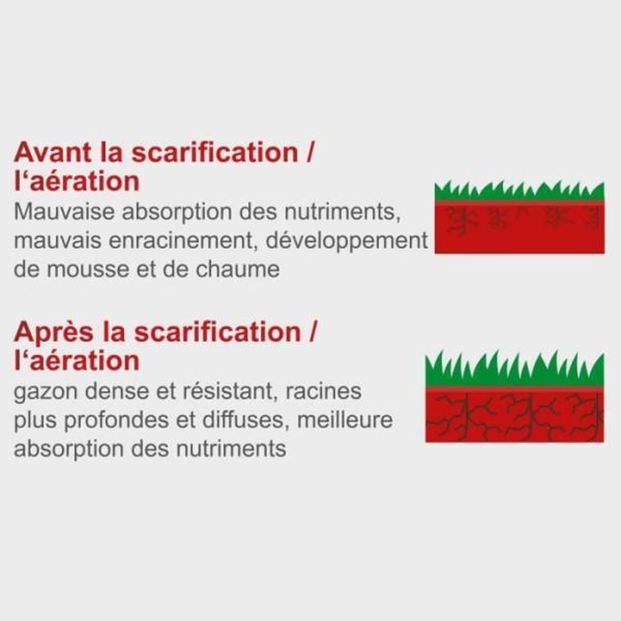 Voir la diapositive 5 : SCHEPPACH Scarificateur électrique SC32 - 32 cm - 1500 W - SCHEPPACH