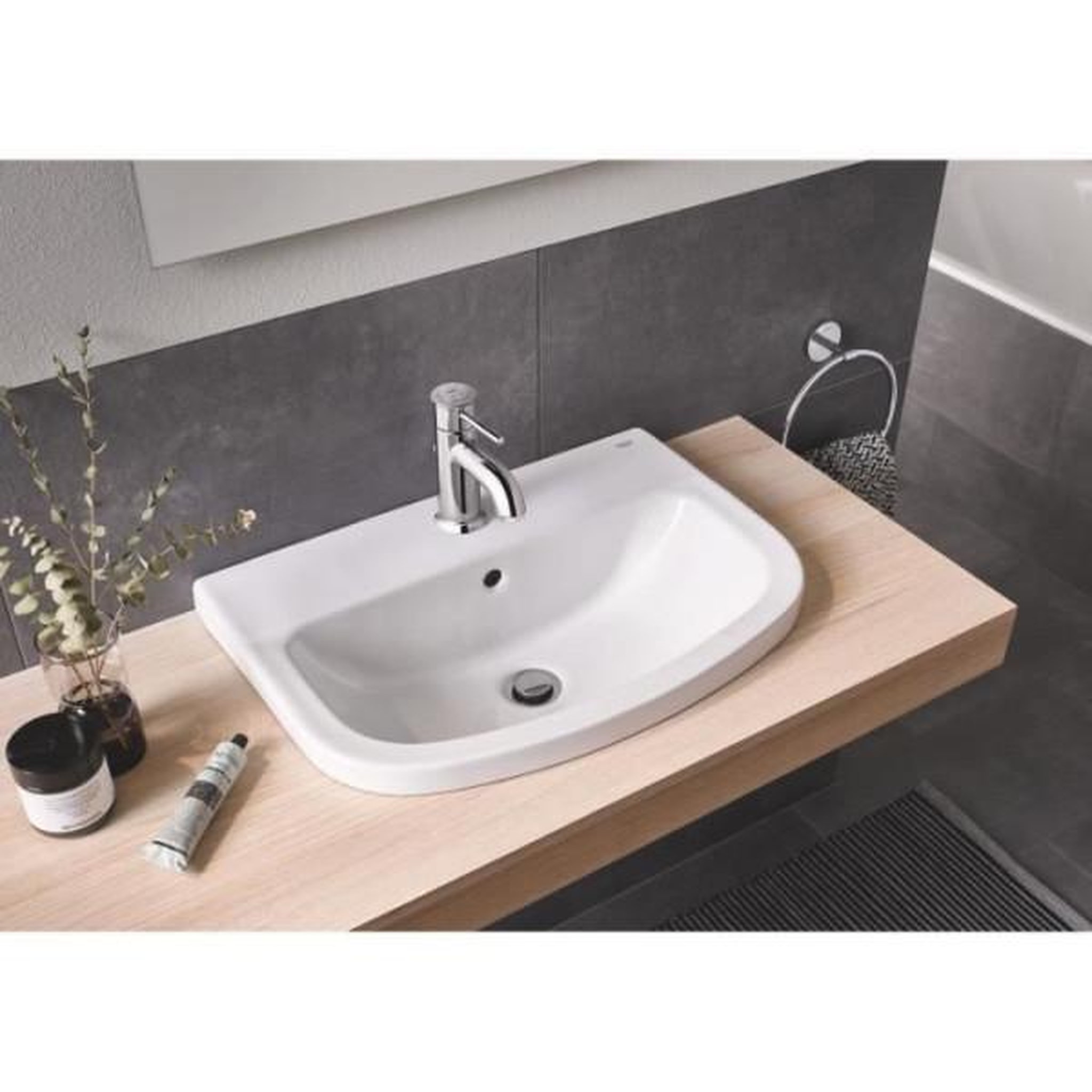 Voir la diapositive 2 : Grohe Mitigeur lavabo grohe start classic - tirette de vidage - économie d'eau - garantie 5 ans